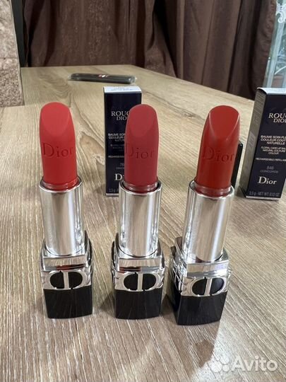 Помада dior rouge 888strong RED matte