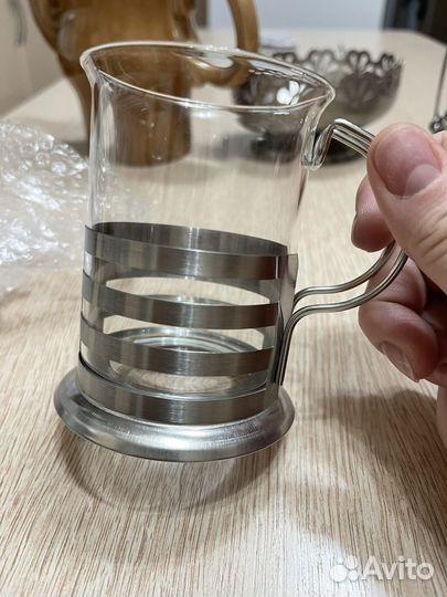 Набор чашек 6 шт, новый