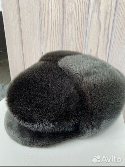 Меховая мужская кепка