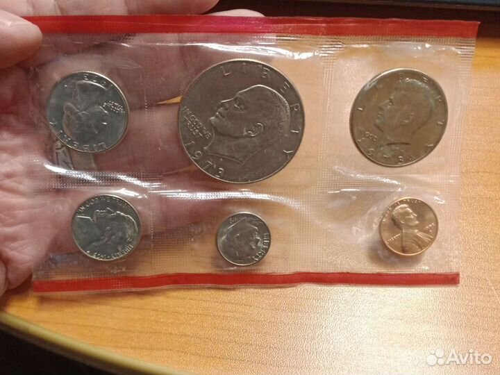 Монеты США Наборы Банковские