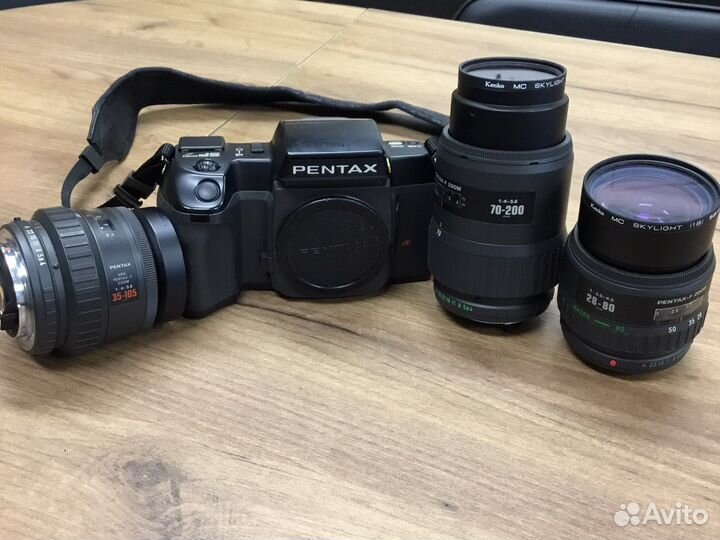 Pentax SF7 + три оптики