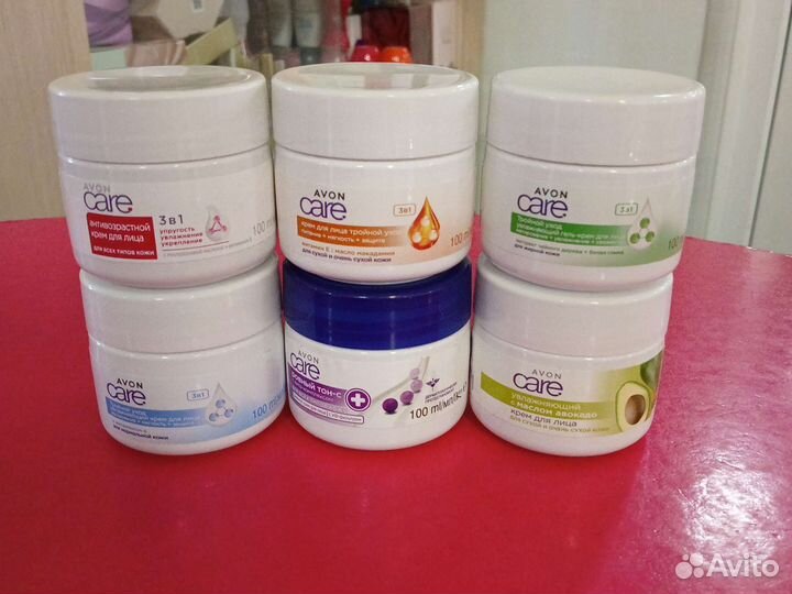Avon Care. Кремы, лосьоны
