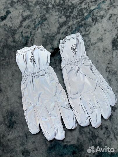 Перчатки Stone Island рефлективные