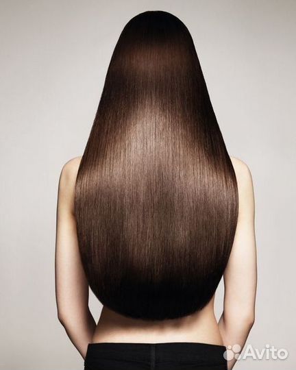 Модель на кератиновое выпрямление волос