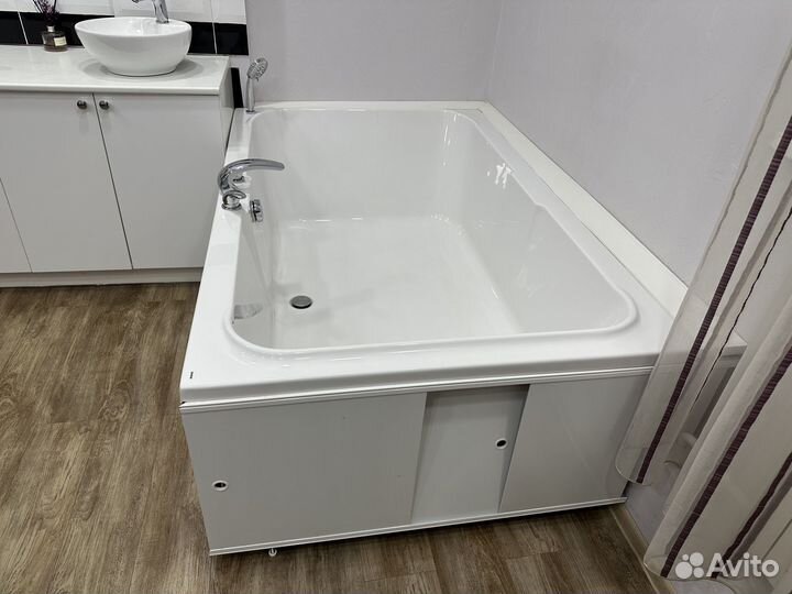 Большая ванная riho 180 см х 115 см