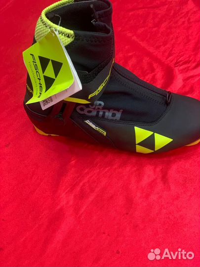 Fischer Jr Combi NNN ботинки для беговых лыж унив