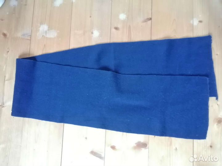 Шарф синий