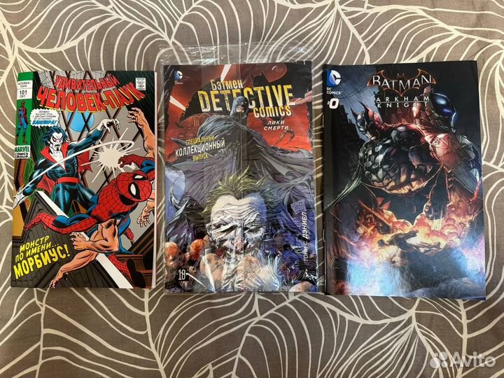 Комиксы Черепашки-ниндзя / Бэтмен / Человек-паук