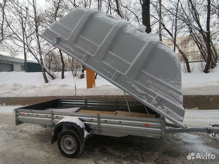 Прицеп мзса 3.5х1.5 с крышкой