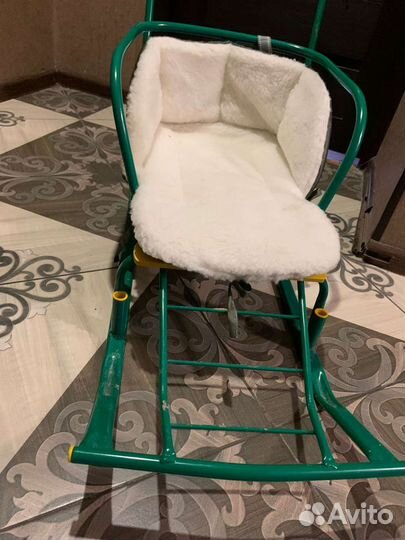 Коляска санки