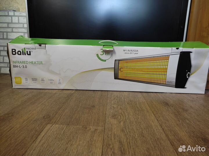 Обогреватель инфракрасный Ballu BIH-L-3.0