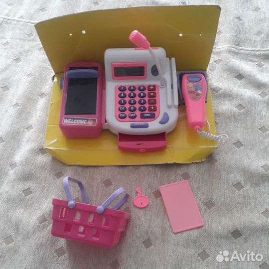 Детские игрушки касса