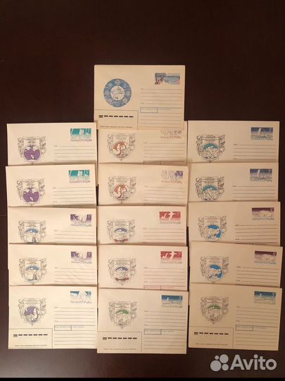 Почтовые конверты СССР