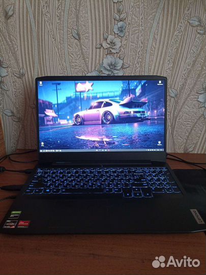 Ноутбук lenovo ideapad gaming 3 15ARH05