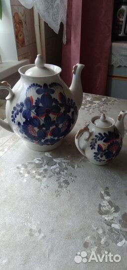 Набор заварочных чайников СССР