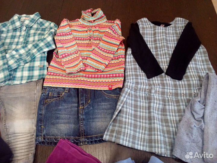 Вещи пакетом для девочки 3-4 года