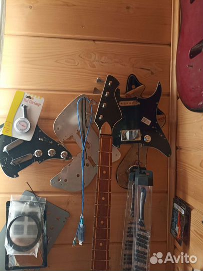 Деки электрогитар, накладки с звучками