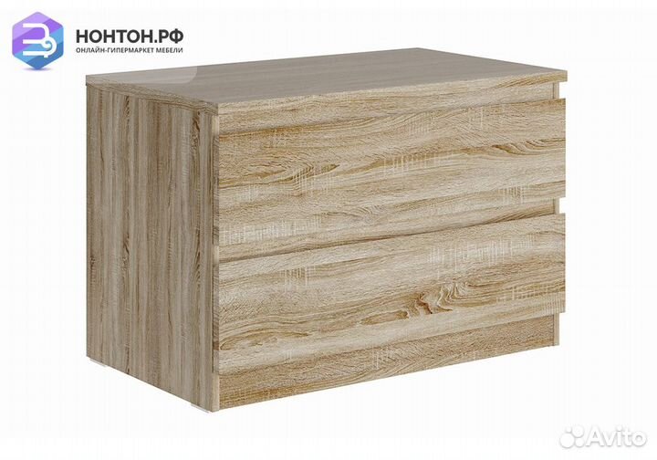 Тумба прикроватная Мальта 2 сонома