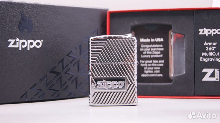 Zippo 29672 Bolts design (armor)