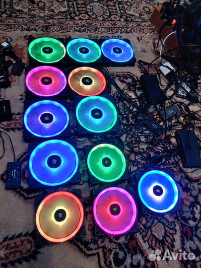 Corsair LL 120-140, Commander, RGB Hub