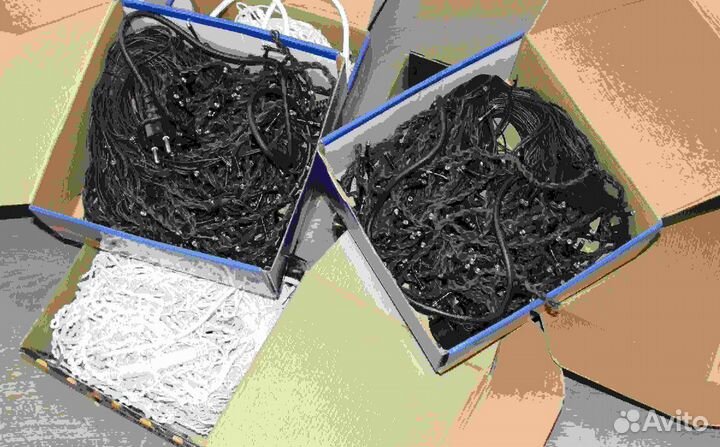 Гирлянда бахрома 25 метров