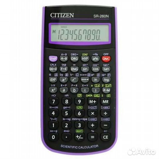 Инженерный калькулятор Citizen SR-260N