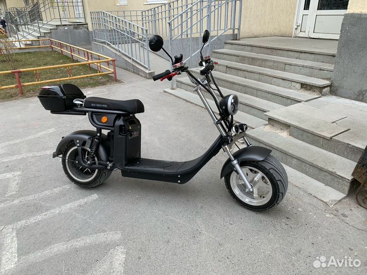 Электроскутер Skyboard BR4000 fast Чёрный