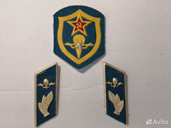 Шеврон с петличками Военно воздущные силы СССР