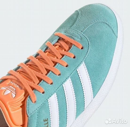 Кроссовки Adidas Gazelle Los Angeles FC, мятный