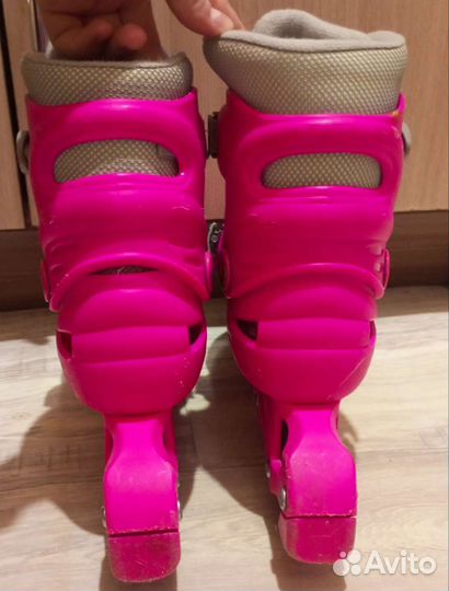 Ролики детские для девочек, размер 33-36