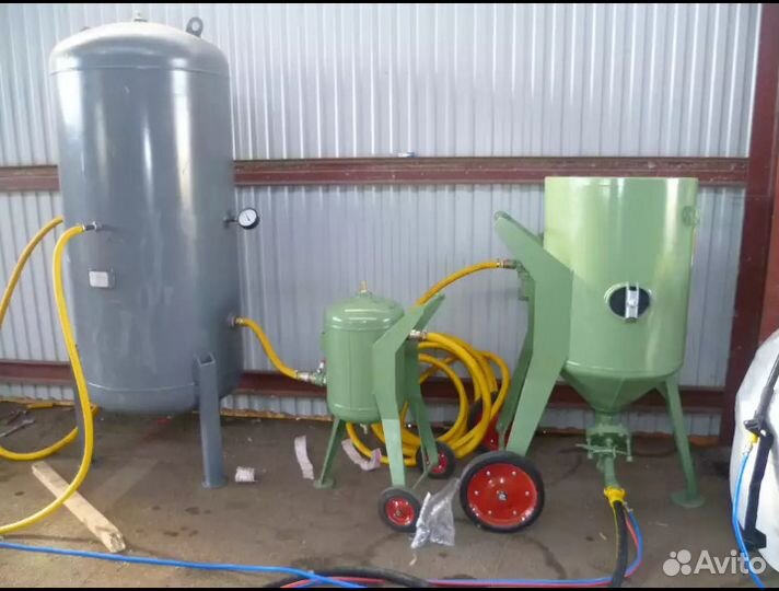 Аренда пескоструйного аппарата с компрессором
