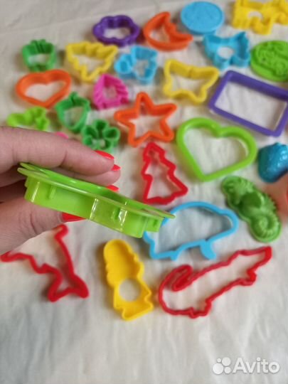 Формочки для лепки Play doh. Набор из 20 шт