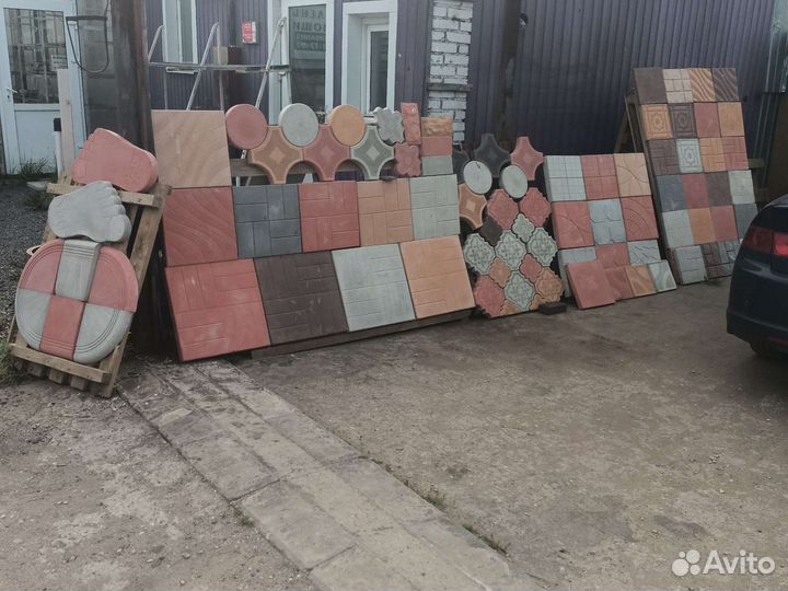 Тротуарная плитка 300х300 40х40
