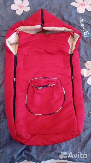 Зимний конверт в коляску