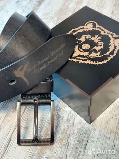Ремень кожаный-отличный подарок мужчине и женщине