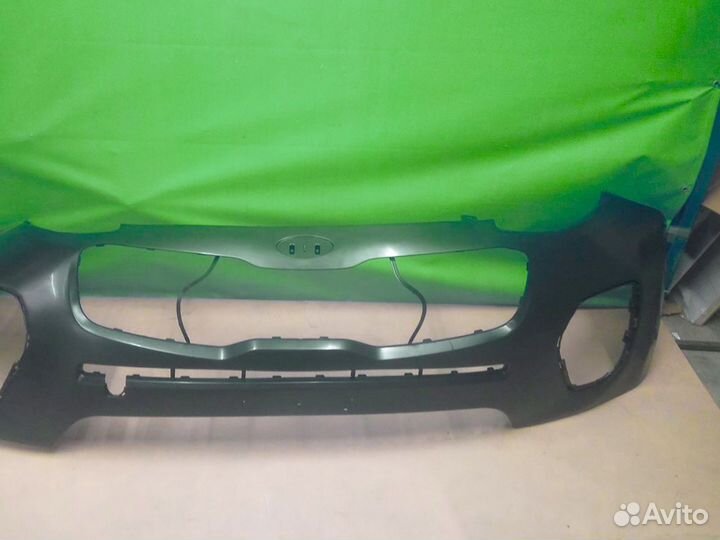 Бампер передний верхняя часть Sportage 4 QL 2016