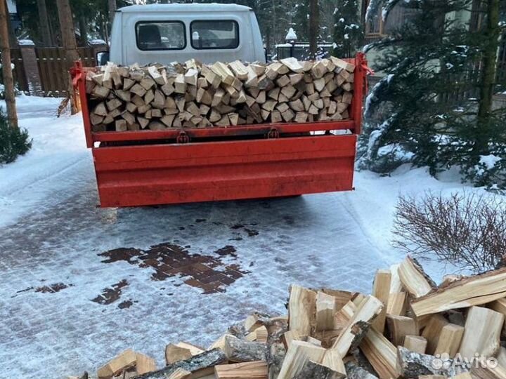 Дрова колотые березовые