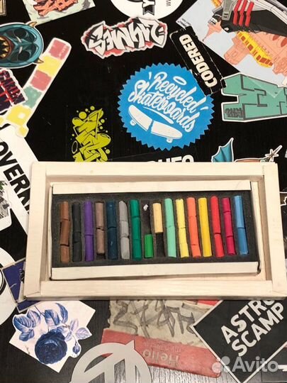 Пастель художественная цветная