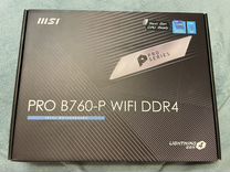 Материнская плата MSI PRO B760-P WiFI DDR4 new