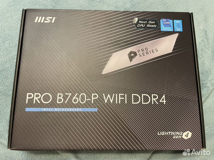 Материнская плата MSI PRO B760-P WiFI DDR4 new