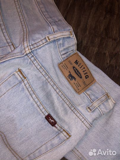 Винтажные джинсы женские с рисунком ручной работы