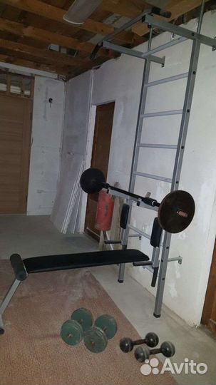 Шведская стенка турник брусья