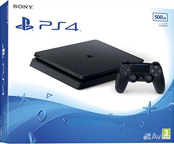 Sony PlayStation 4 (Slim, 500 Gb)