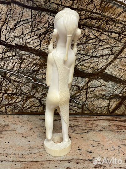 Статуэтка. Массай. Воин. Бивень