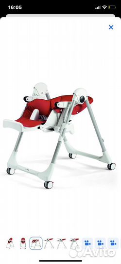Стульчик для кормления peg perego