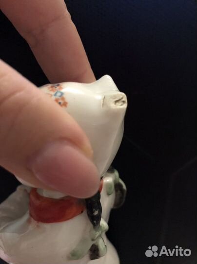 Статуэтка «Девочка с лыжами»