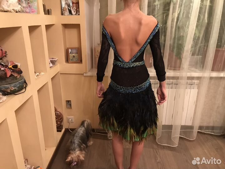 Платье для спортивно-бальных танцев категории Ю-2