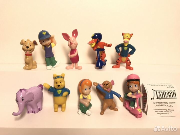 Игрушки киндер из личной коллекции