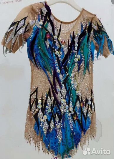 Купальник для художественной гимнастики 140