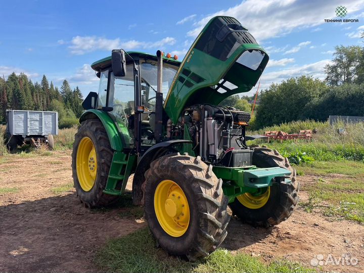 Трактор John Deere 6135B, 2020